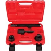 K Tool International 70385 Dual Wheel Hub Separator Set for Garages, Repair Shops, and DIY, 1 Piece Pusher, 1-1/8" D x 11 Threads, Drop Forged Body, Heavy/Light Duty Truck, Bus, Van, or Trailer