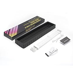Sirlyr 8 Pin RGB GPU Cable,2 x 8Pin (6+2) PCIE RGB
