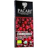 Pacari Organic Chocolate Bar with Cranberries