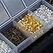 Outus Multicolor Jewelry Crimp Tube Beads 4100 Pieces, 2 Sizes