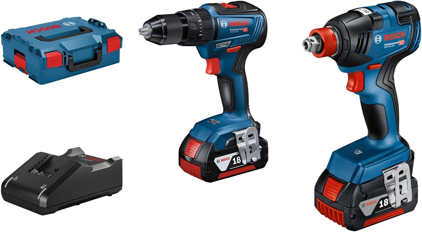 Bosch Professional GSB 185-LI Akülü Darbeli Delme/Vidalama Makinesi 3 x 2.0 Ah a