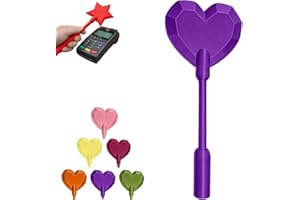 Heart-Shaped 3D Printed Credit Card Holder Wand – Tap to Pay Magic Prank Toy, Contactless Payment Prank Accessory