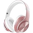DOQAUS Bluetooth Headphones Over Ear, 90 Hours Playtime Wireless Headphone with 3 EQ Modes, Noise Isolating HiFi Stereo with Deep Bass, Microphone, Soft Earpads for Cellphone/PC