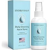 Hydro Halo 0.02% Hypochlorous Acid Spray for Face & Skin – Hydrating Facial Mist, Calm Redness & Irritation, Post-Workout, pH Balanced, No Alcohol, Daily Skin Care, Made in USA, 4 Oz