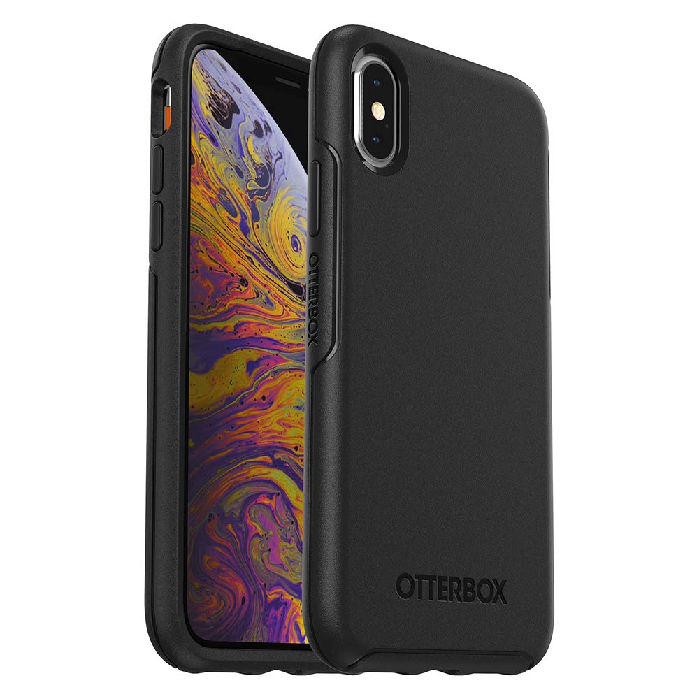 OtterBox 77-57081 SYMMETRY SERIES Case for iPhone X (ONLY) - Retail Packaging - BLACK