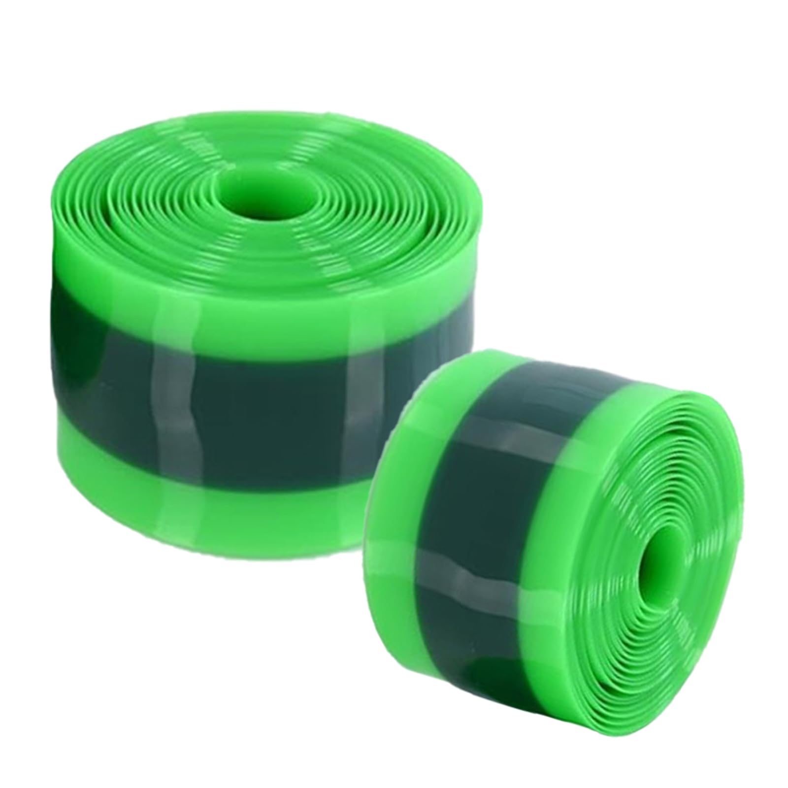 VZU 2 Roll Bicycle Tire Liner, Anti-puncture Inner Tube Protection Tapes, Inner Tube Bicycle Flat Protector Compatible with 27"/26"/24"/20" (Green)