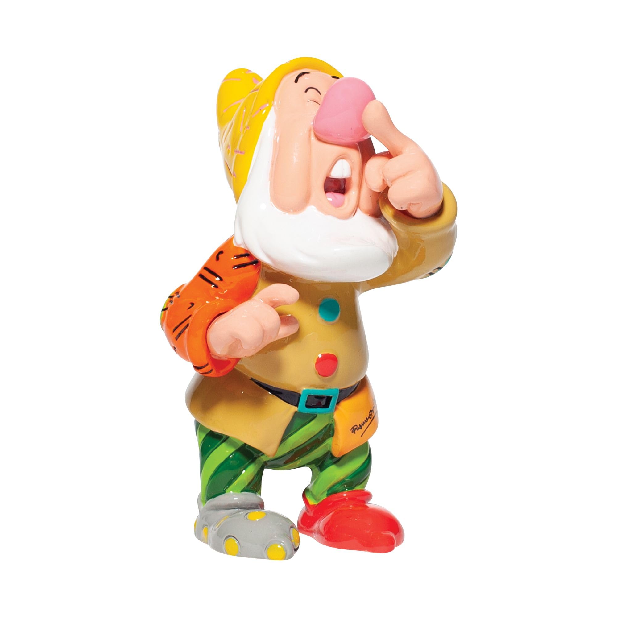 Romero Britto Sneezy Mini Figurine