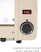 Dualit Classic 4 Slice Toaster Vario Cream ProHeat Elements UK Hand Built view 4