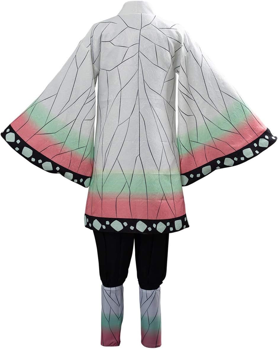 Sinastar Men's Kamado Tanjirou Tomioka Giyuu Costume Halloween Cosplay Dress Up Party Uniform Outfit