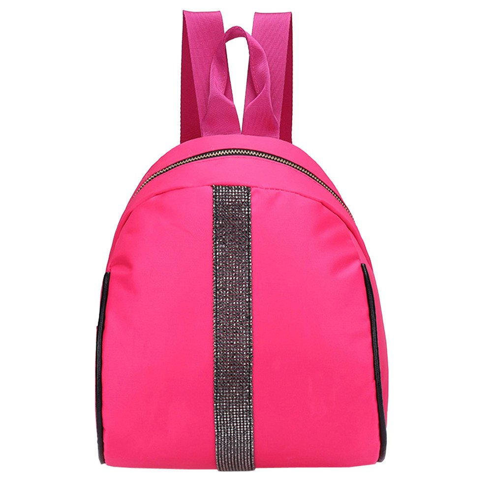 Download Handbags & Wallets Fasclot Fashion Women Students Nylon Hit Color Shoulder Bag School Bag Tote ...