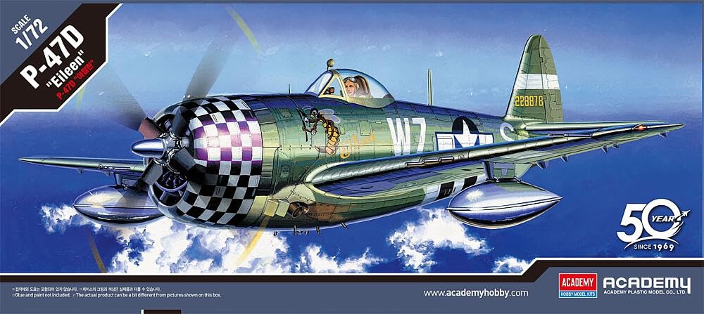 Academy 1: 72 - P-47D Thunderbolt 'Eileen' Various