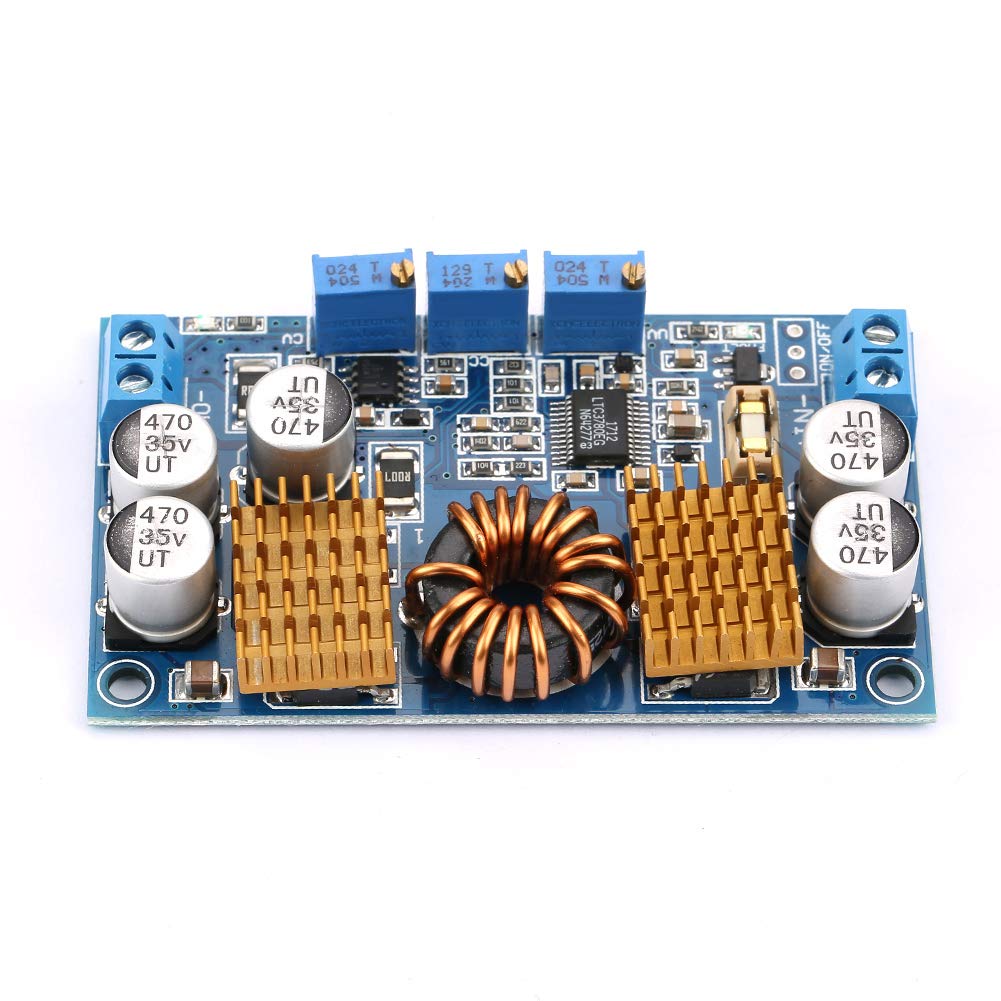 Non-Isolated Step Up/Down Power Supply Module,DC-DC 5-32V to 1V-30V Automatic Boost/Buck Converter CC CV Power Supply Module,Voltage Regulator