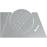 Westcott Lettering, Stenciling Paper Template (ALG-1)