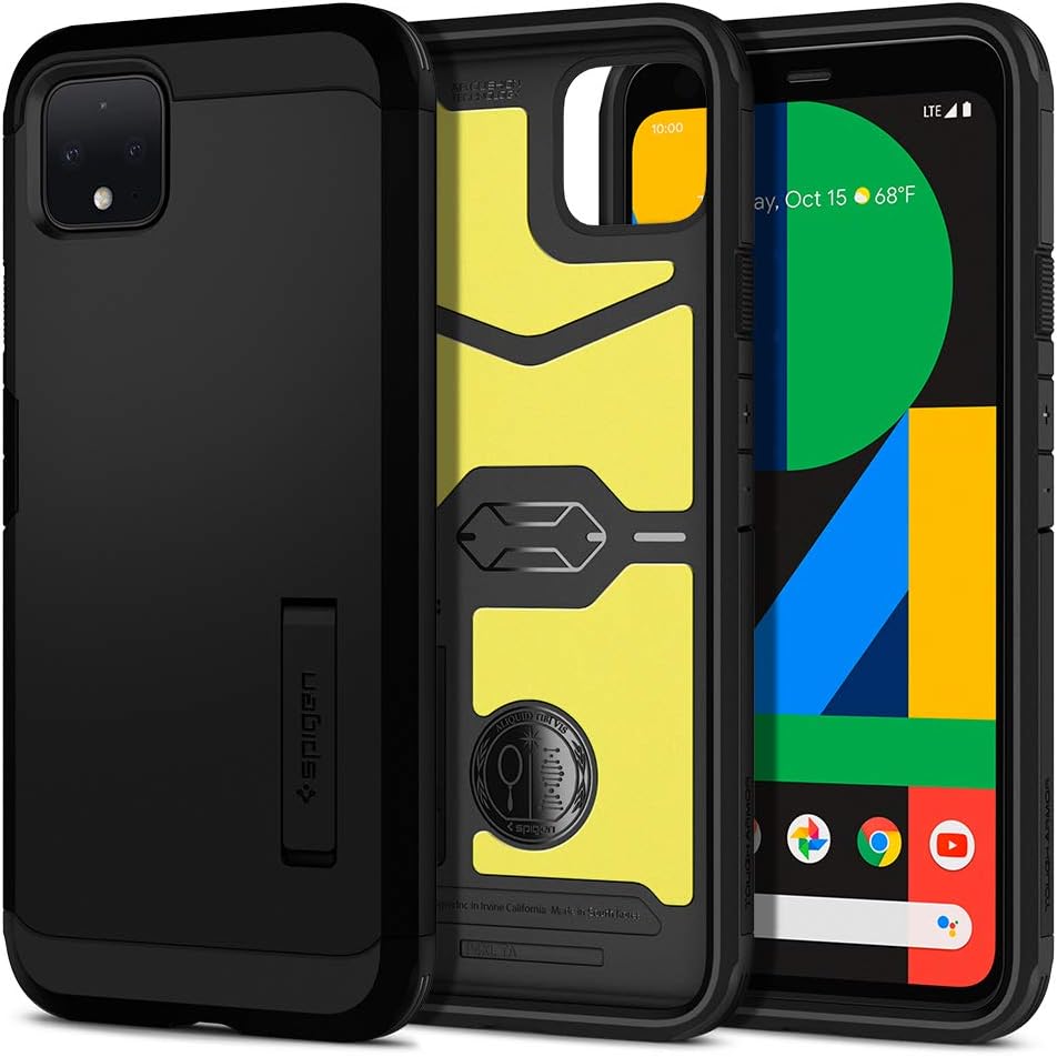 Spigen Case Tough Armor Works with Google Pixel 4 XL Case (2019