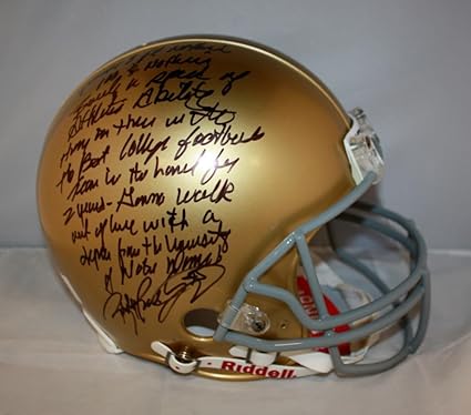 rudy ruettiger signature