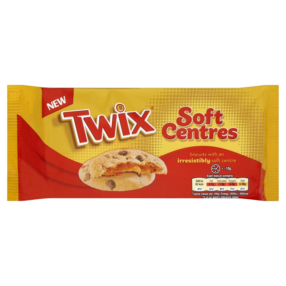 Mars Twix Biscuits Soft Centered 144g Grocery & Gourmet Food