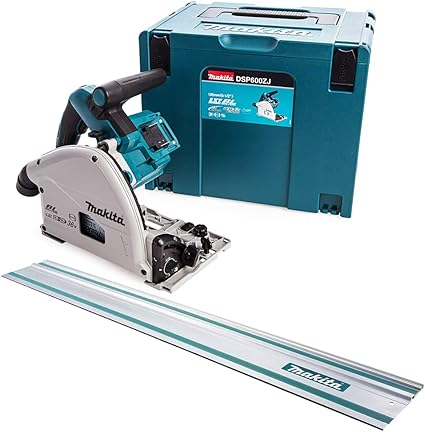 Makita Dsp600zj Scie Plongeante Sans Balais 18 V Avec 1 Rail De Guidage Amazon Fr Bricolage