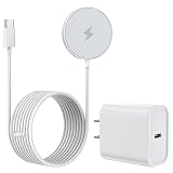 10FT Magnetic Wireless Charger,15W Fast Apple Mag-Safe Charger for iPhone 17/16/15 PD with USBC Apple Fast Charging Block 10Foot Quick Charge for iPhone 17/17 Air/17 16 15 Pro/Pro Max/14/13/12/AirPods