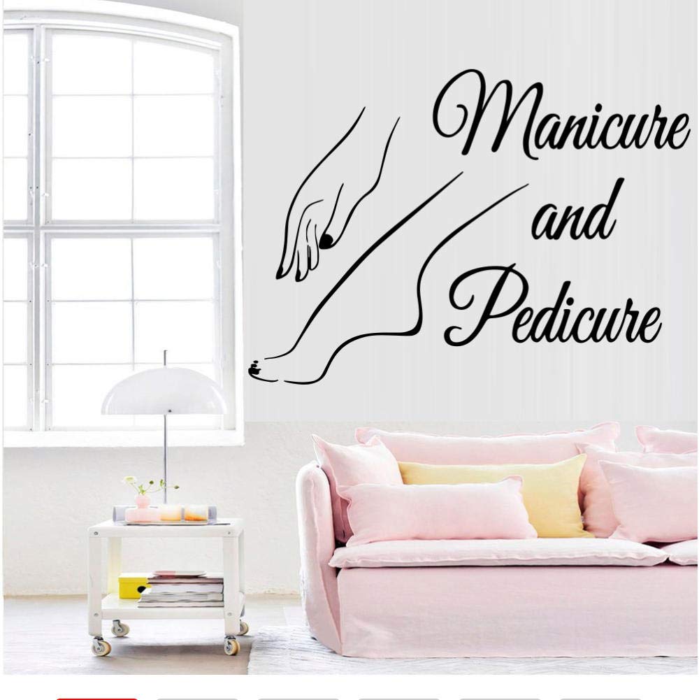 Nueva etiqueta engomada de la pared del clavo del vinilo ...