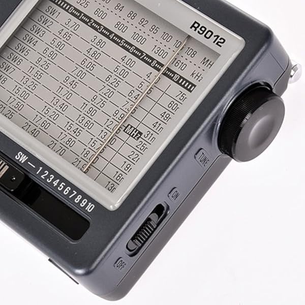 Radio Tecsun R-9012 AM FM SW 12 bandas onda corta. - Imagen 6