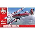 Airfix Model Set - A04104A de Havilland Tiger Moth Model Building Kit - Plastic Model Plane Kits for Adults & Children 8+, Set Includes Sprues and Decals - 1:48 Scale Model