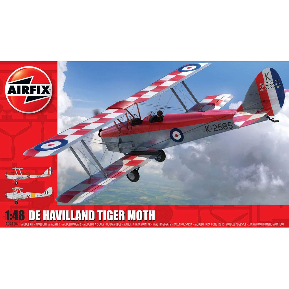 Airfix A04104 de Havilland D.H.82a Tiger Moth Aircraft