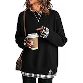 ETCYY Womens Sweaters School Teacher Outfits Fall Clothes Cowboy Chic Knit Cozy Fall Fashion 2026 Winter Oversized Sweater