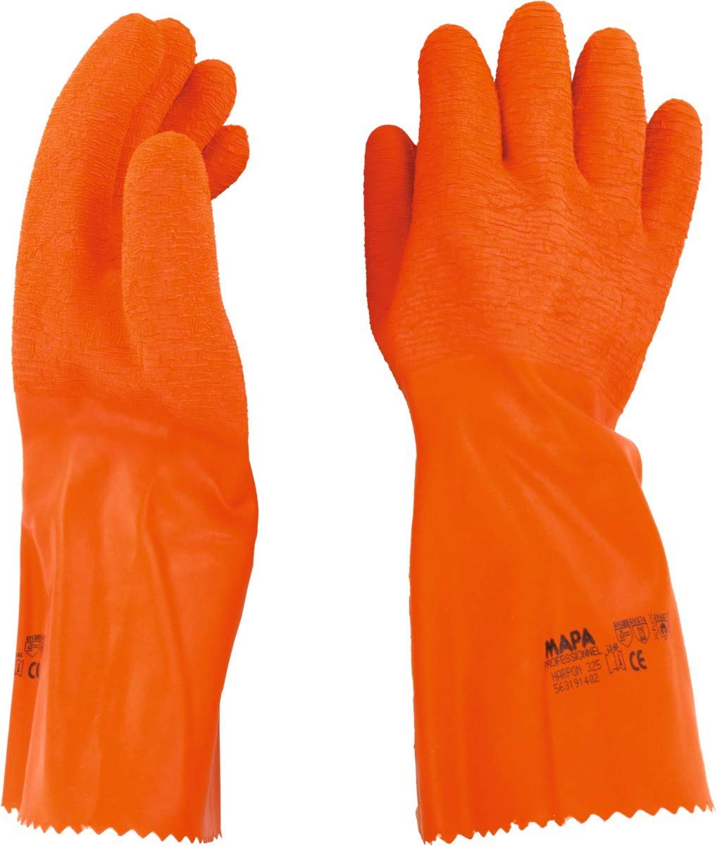 MAPA Professional HARPON 325, Size 8, Protective Gloves, (1 Pair)
