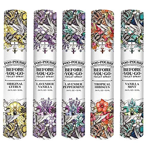 4 Poo+Pourri+Toilet+Tropical+Hibiscus+Included