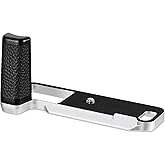 Haoge Handle HandGrip for Fujifilm X-E5 Camera Body L-Shape Grip Bracket HG-FUXE5N-S Silver with Arca-Swiss Standard Plate