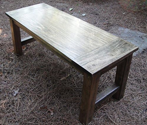 Bench Hardwood Farmhouse Available in Variable Widths and Custom Finished