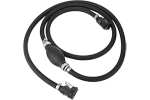 Marine Fuel Line 3/8in Marine Boat Motor Fuel Gas Hose Line Assembly Primer Bulb Connector Transfer Outboard Fuel Line Assemb