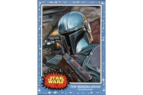 2020 Topps Star Wars The Living Set #145 The Mandalorian The Mandalorian Officially Licensed Trading Card LIMITED PRINT RUN ONLINE EXCLUSIVE (Stock Photo shown, Near Mint to Mint Condition)