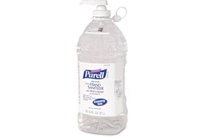 Go-Jo Industries 9625-04 GOJO Pump Bottle PURELL Instant Hand Sanitizer, 2 L
