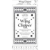 Studio 180 Design | Deb Tucker&rsquo;s | Wing Clipper&trade; Quilting Tool &ndash; Trim Down for Perfect Flying Geese Units Every Time | 10 Sizes, Oversize &amp; Trim Method, Acrylic Ruler