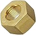 Legris 0110 06 00 Brass Compression Tube Fitting, Nut, For 6 mm Tube OD x M10x1 Thread, 13 mm Hex Siz, 15 mm Length