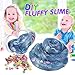 Jeicy Soft Egg Slime Colorful Fluffy Slime Scented Stress Relief Toy Sludge Toys (3 Pack)