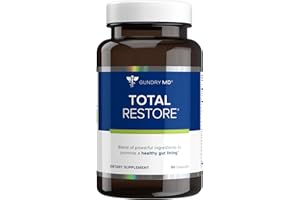 Gundry MD Total Restore Gut Lining Support, Digestive Supplement for Gastrointestinal Wellness, Gut Health Supplement, Gut Health for Women and Men, 90 Capsules, 30 Day Supply