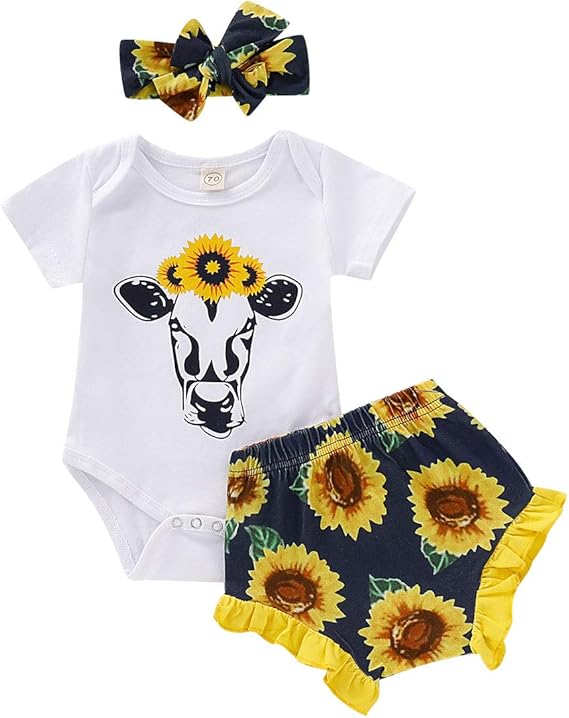 sunflower print headband