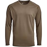 Vertx Men’s Full Guard Performance Long Sleeve Base Layer Shirt with Moisture Management