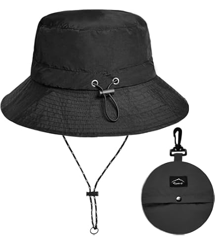 RAINS Bucket Hat - Waterproof Windproof Packable Unisex, Low  display picture 1