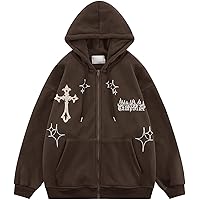 Amazon.com: Sunwittafy Y2k Hoodie Men Women Black Rhinestone