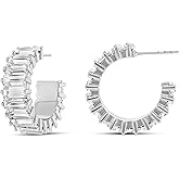 Amazon Essentials Baguette Stone C Hoop