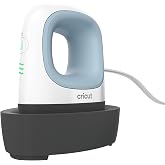 Cricut EasyPress Mini Heat Press - Zen Blue | For Pressing Small Objects Like Shoes, Stuffed Animals, Hats &amp; More - 3 Heat Settings &amp; Precision Tip