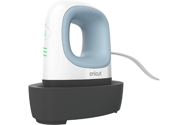 Cricut EasyPress Mini Heat Press - for Pressing Small Objects Like Shoes, Stuffed Animals, Hats & More - 3 Heat Settings & Pr