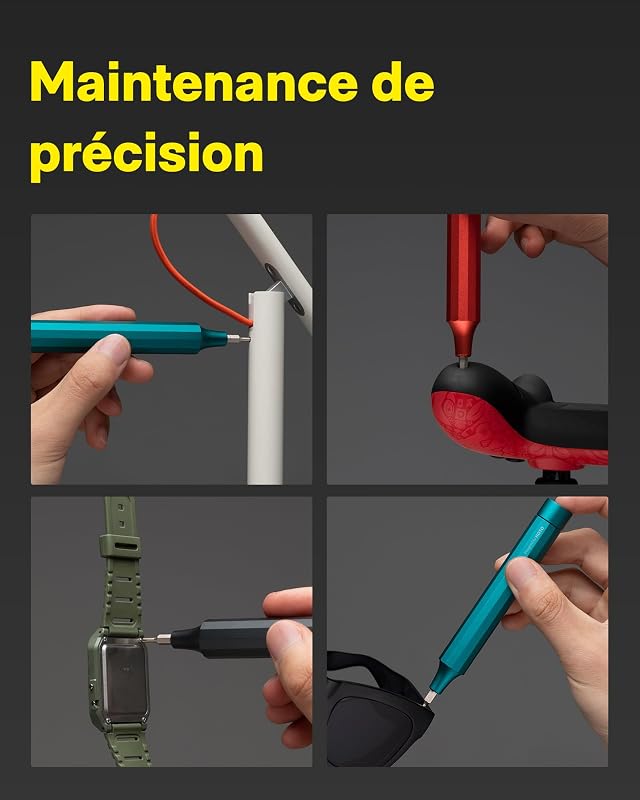 24 en 1 Kit de Tournevis de Précision,Manuel,Kit d'outils Mini