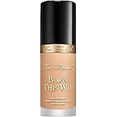 Too Faced Born This Way Natural Finish Longwear Liquid Foundation | Medium-To-Full Coverage | Hydrating + Oil Free