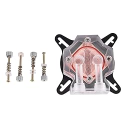 ASHATA GPU Water Block Water Cooling Cooler Acrylic
