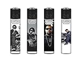 Clipper Lighters - Collection of 4 - Refillable and
