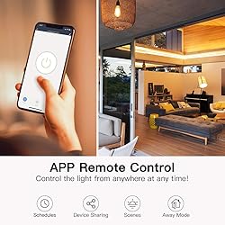TREATLIFE Smart Light Switch Single Pole Works with